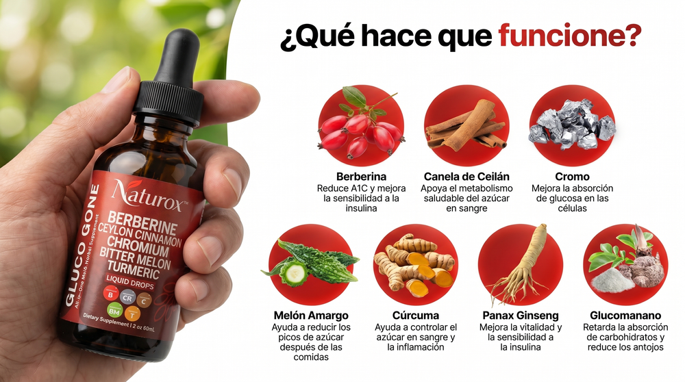 3: Estos ingredientes específicos atacan el A1C directamente